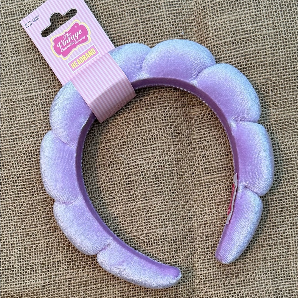 Lavender Make Up headband